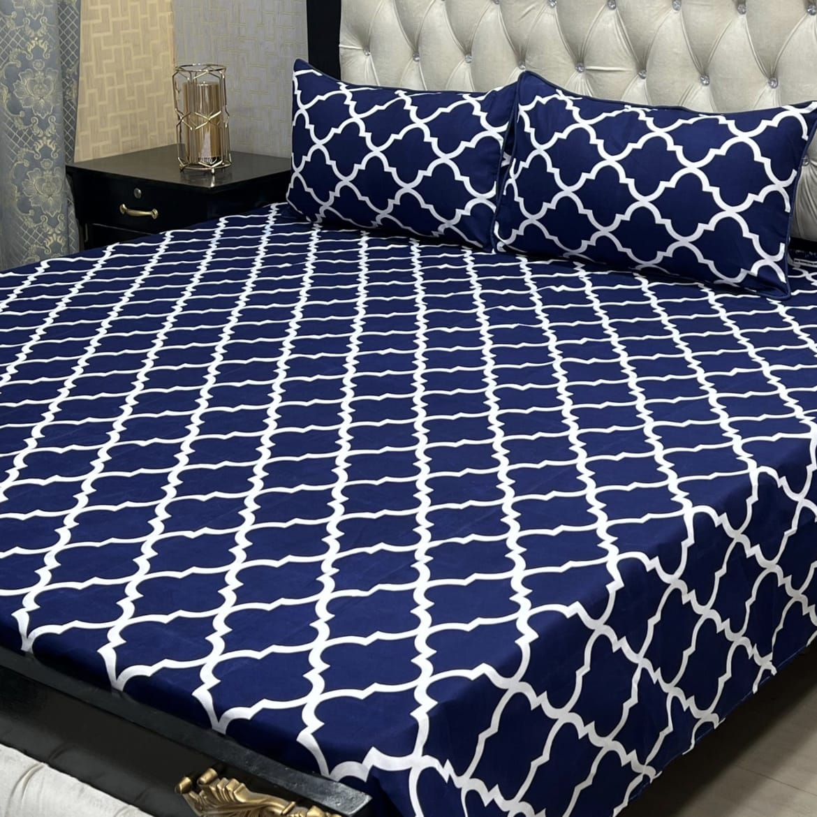 Crystal Cotton Bedsheet Design 005
