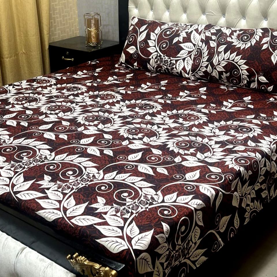 Crystal Cotton Bedsheet Design 017