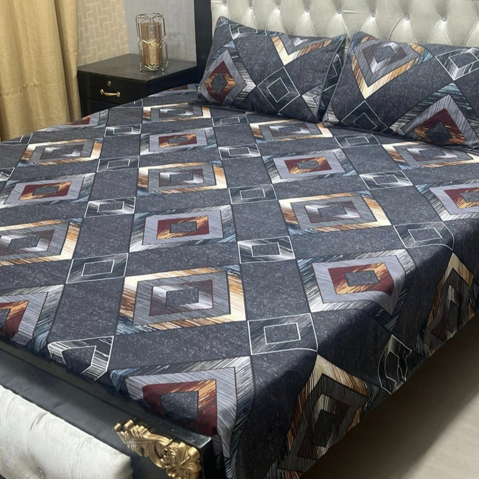 Crystal Cotton Bedsheet Design 031
