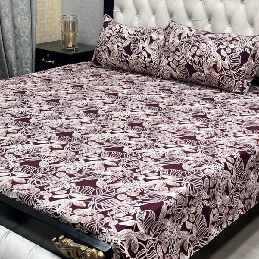 Crystal Cotton Bedsheet Design 033