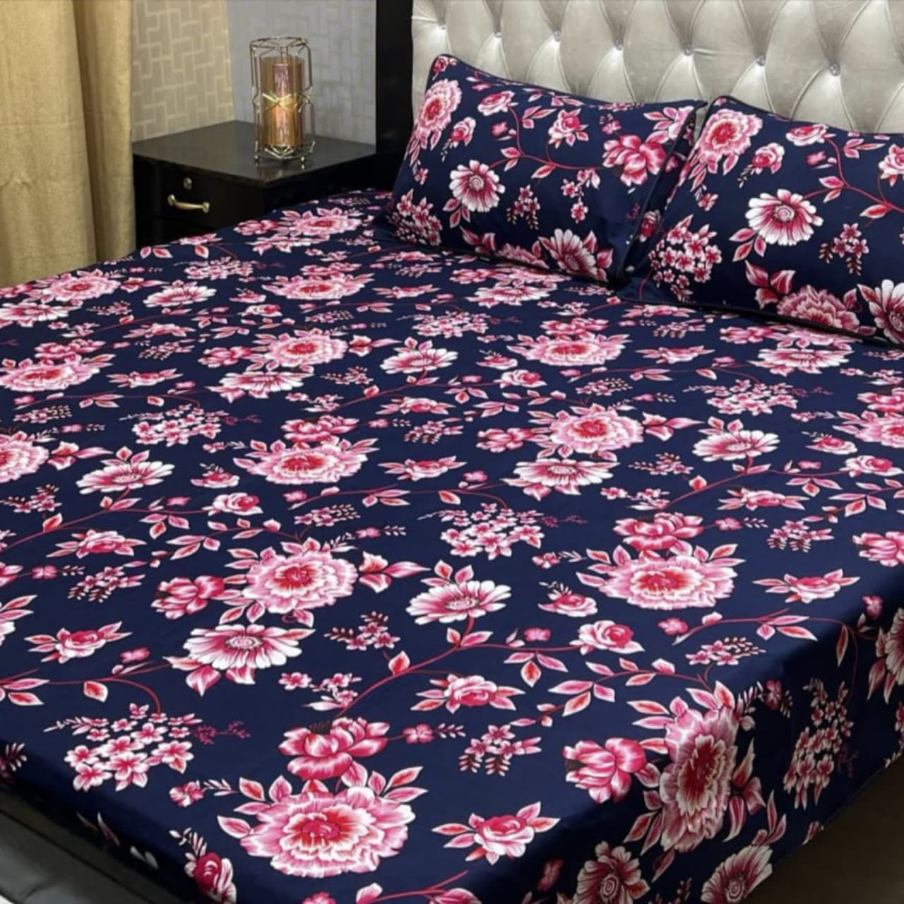 Crystal Cotton Bedsheet Design 060