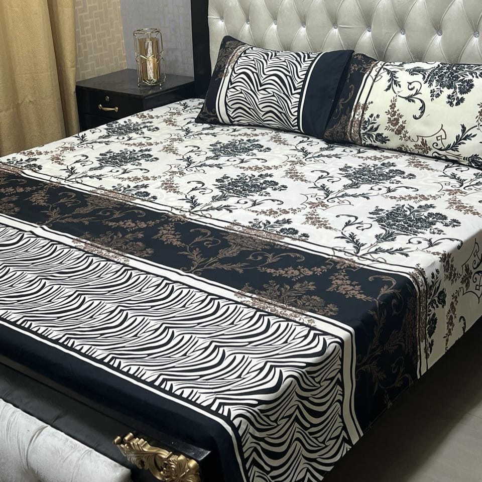 Crystal Cotton Bedsheet Design 014