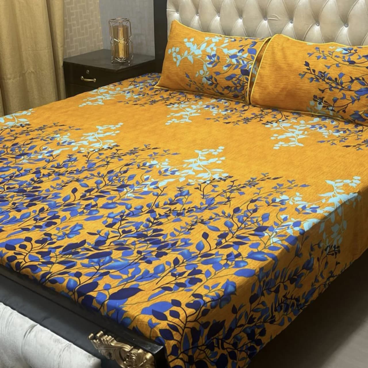 Crystal Cotton Bedsheet Design 025