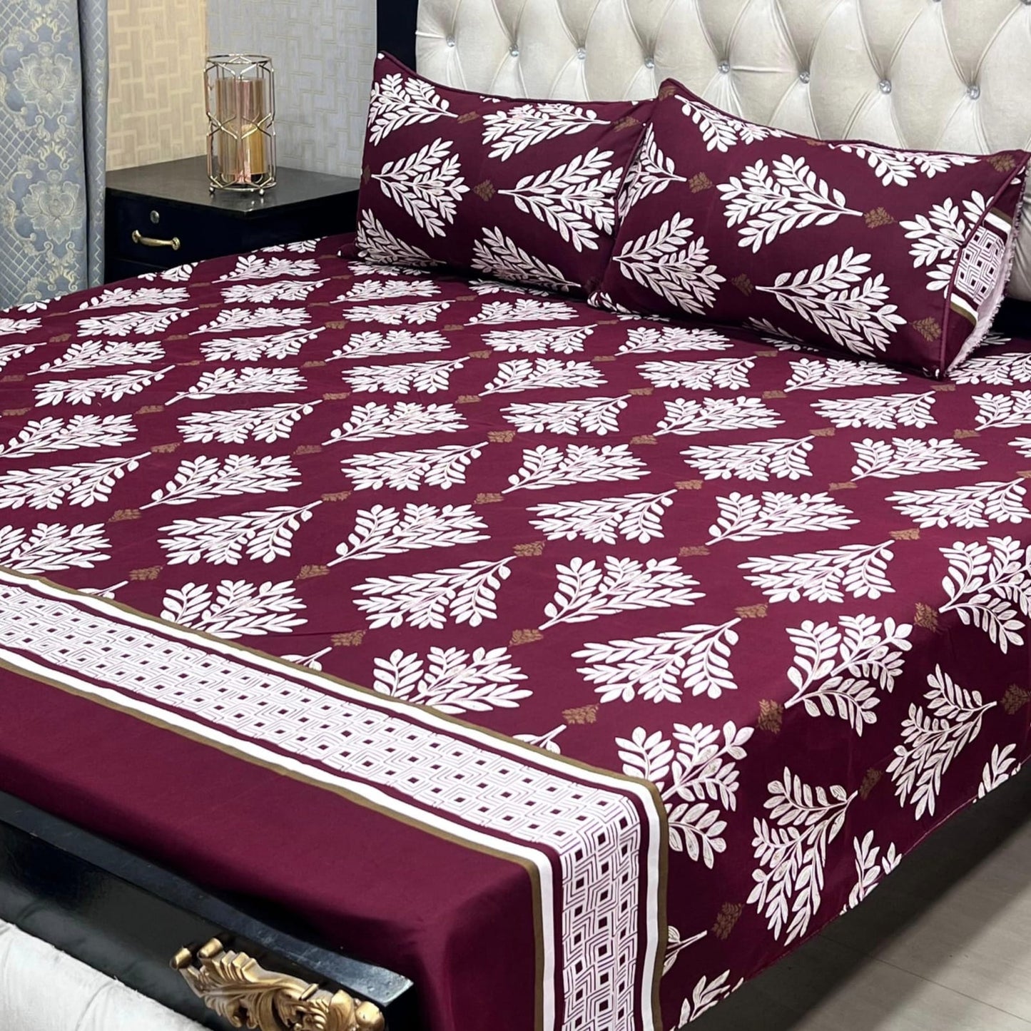 Crystal Cotton Bedsheet Design 006