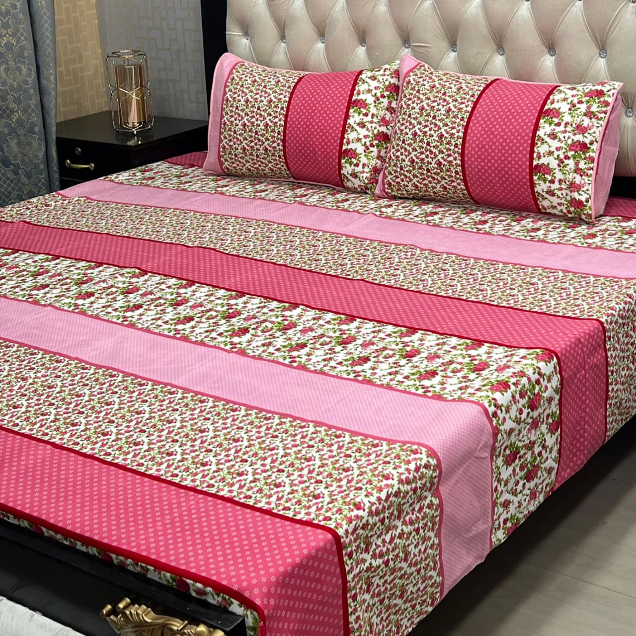 Crystal Cotton Bedsheet Design 046