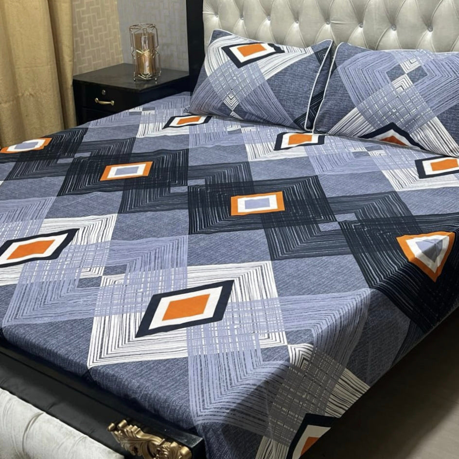 Crystal Cotton Bedsheet Design 029