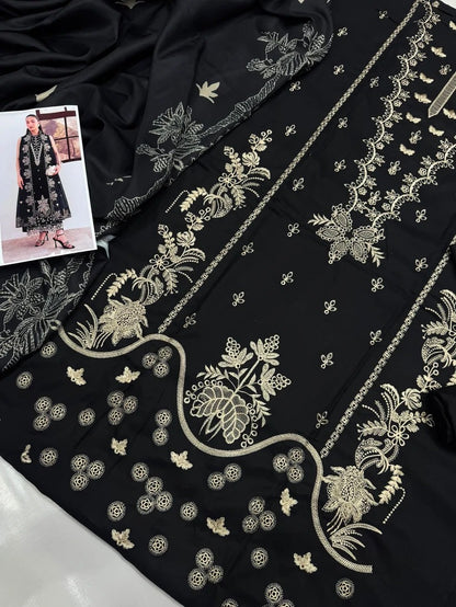 DHANAK 3PC – HEAVY EMBROIDERED