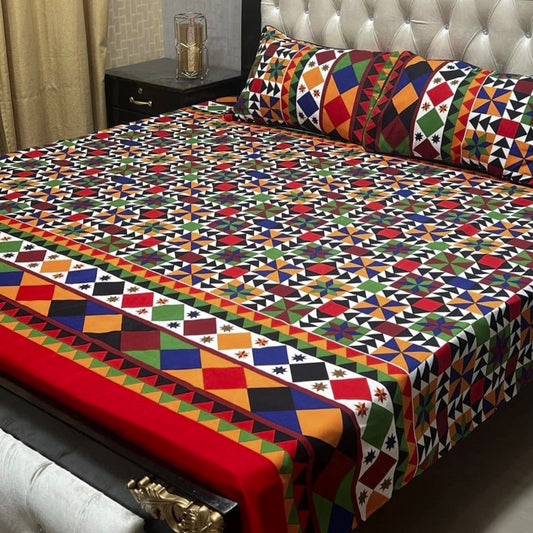 Crystal Cotton Bedsheet Design 007