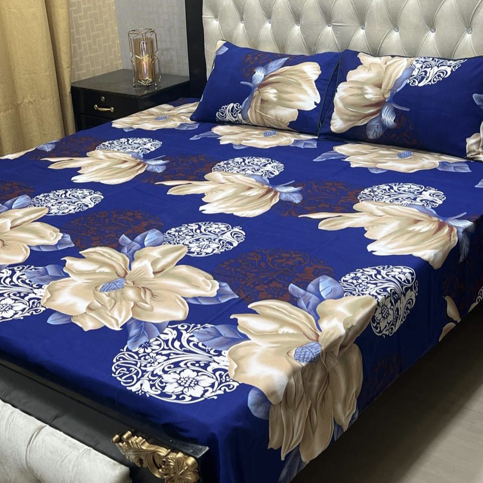 Crystal Cotton Bedsheet Design 002
