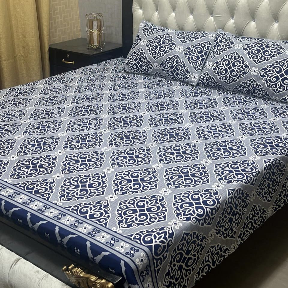 Crystal Cotton Bedsheet Design 049