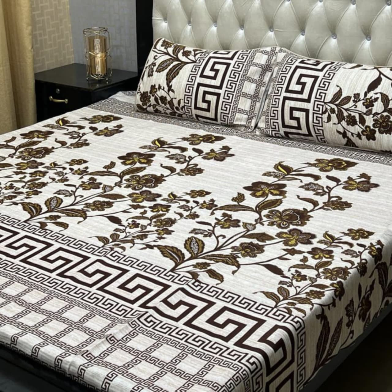 Crystal Cotton Bedsheet Design 004