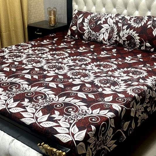 Crystal Cotton Bedsheet Design 017