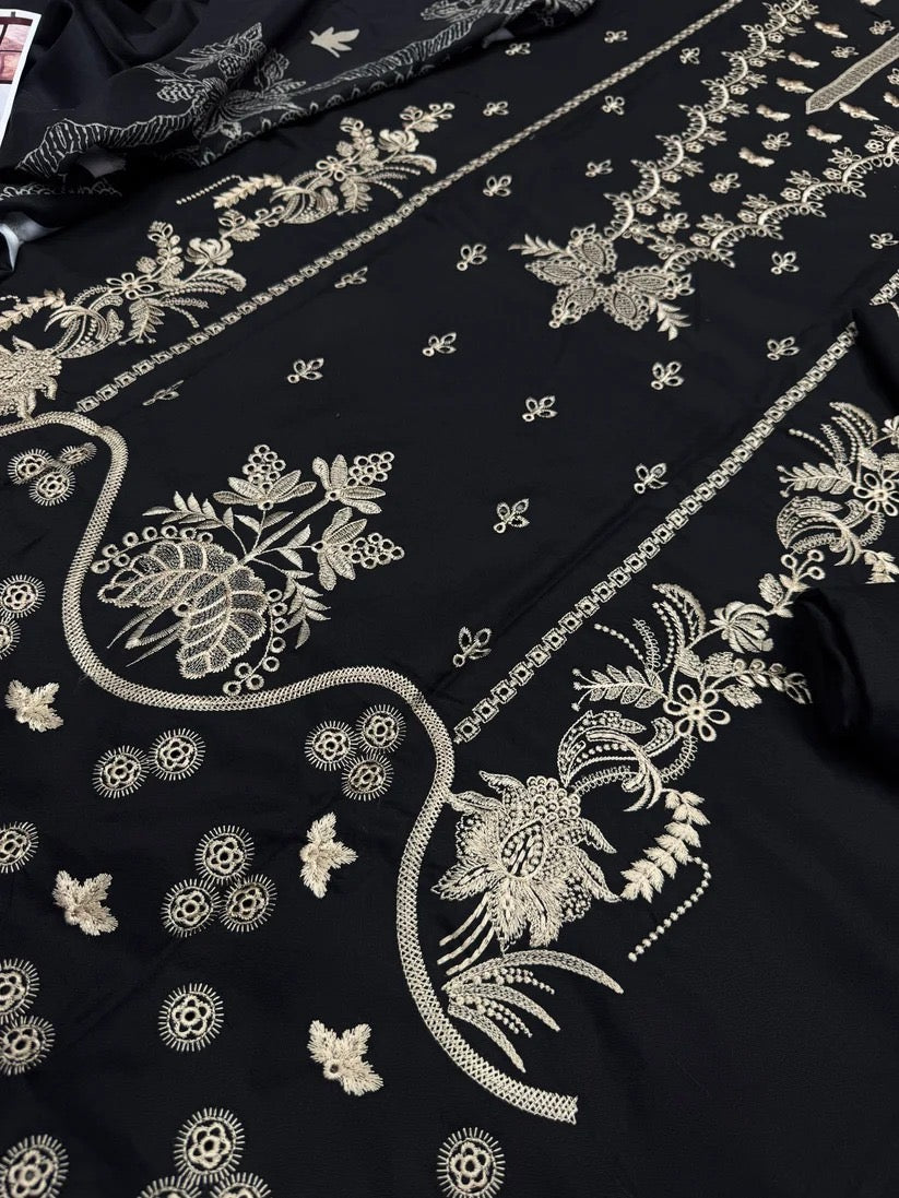 DHANAK 3PC – HEAVY EMBROIDERED