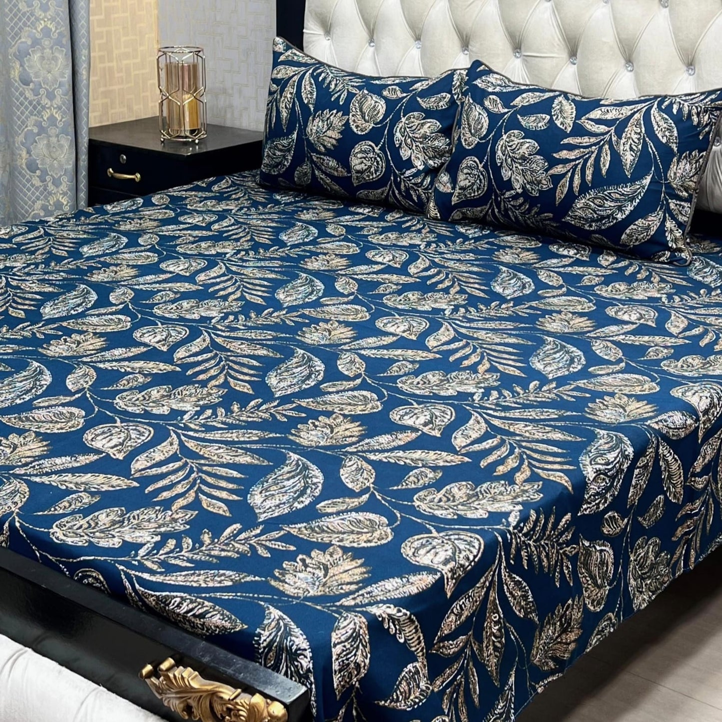 Crystal Cotton Bedsheet Design 022