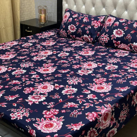 Crystal Cotton Bedsheet Design 060