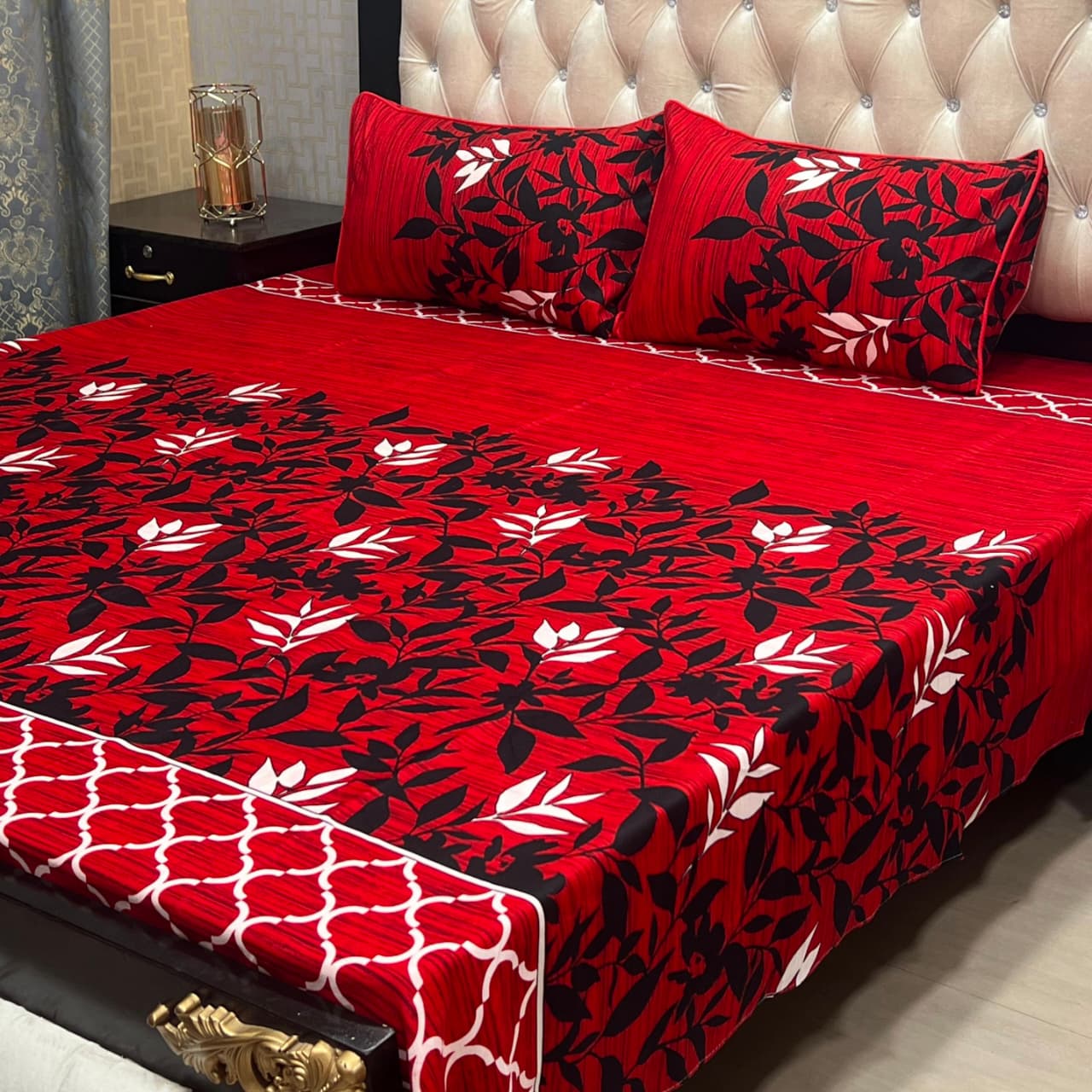 Crystal Cotton Bedsheet Design 032