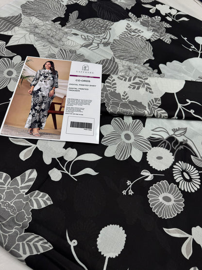Sapphire Digital Printed Co-Ords Set (Shirt & Trouser)