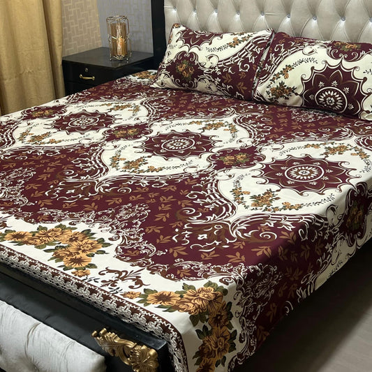 Crystal Cotton Bedsheet Design 016