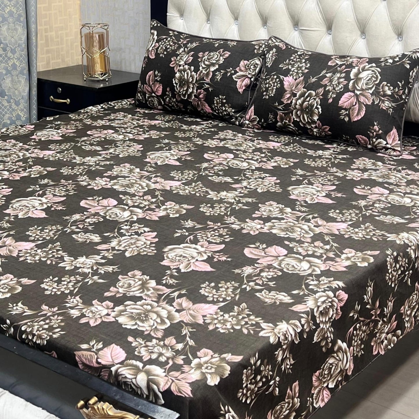 Crystal Cotton Bedsheet Design 059