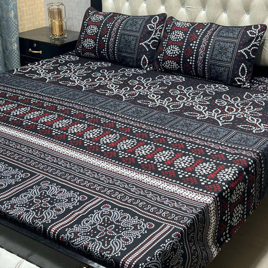 Crystal Cotton Bedsheet Design 043