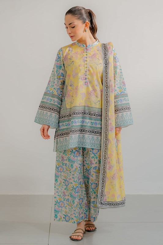 Gul Ahmed YOLO Digital Printed Co-Ords Set (Shirt & Trouser)