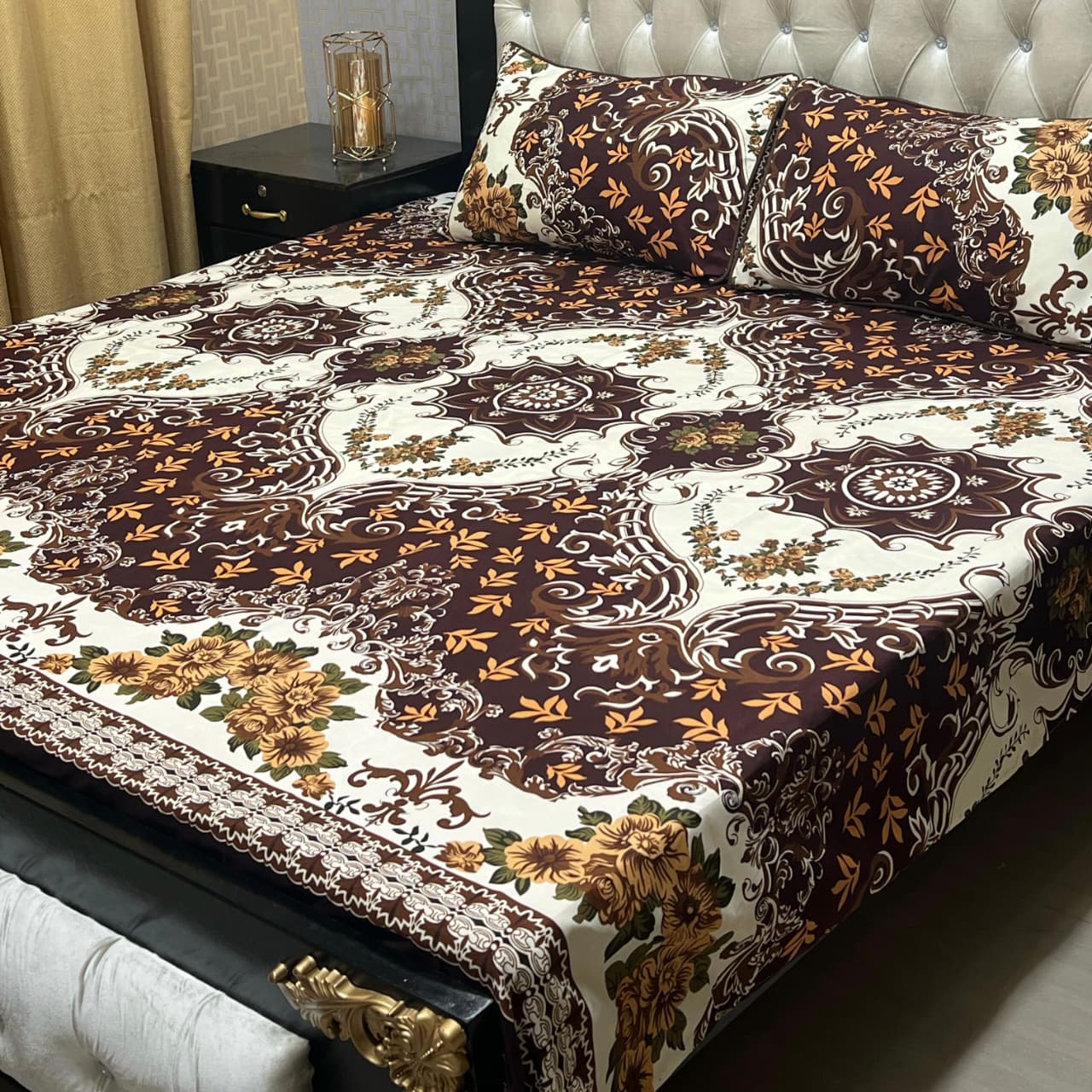 Crystal Cotton Bedsheet Design 011