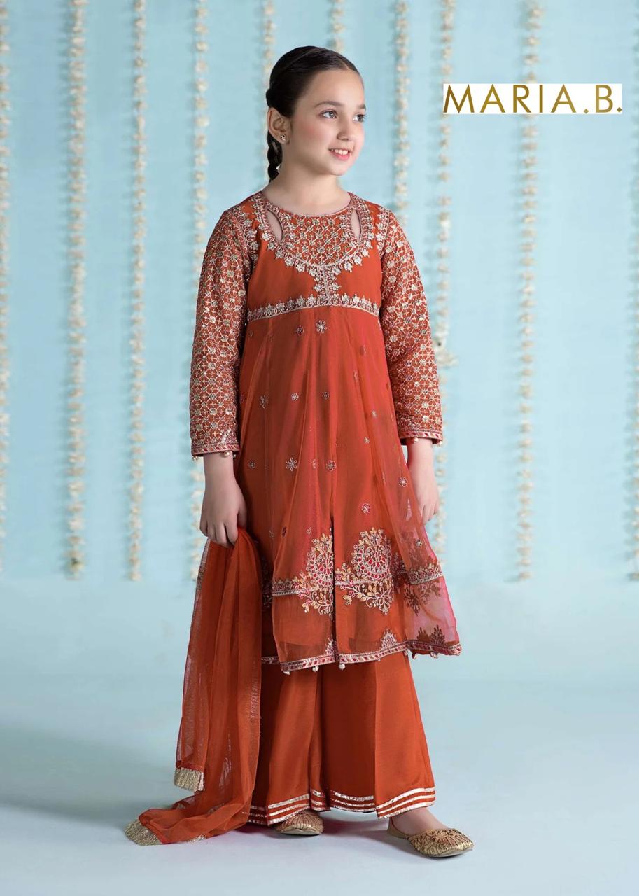 Maria B Kids 2 Piece Embroidered lawn