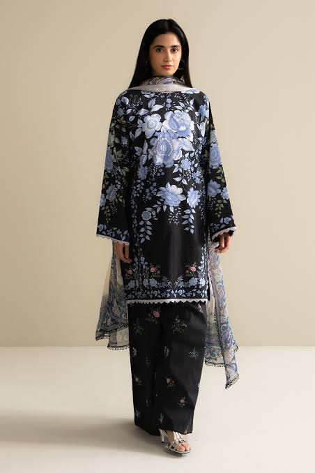 Coco by Zara Shahjahan – 3 Piece Printed Lawn Suit (Vol. 3)