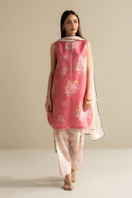 Coco by Zara Shahjahan – 3 Piece Printed Lawn Suit (Vol. 3)