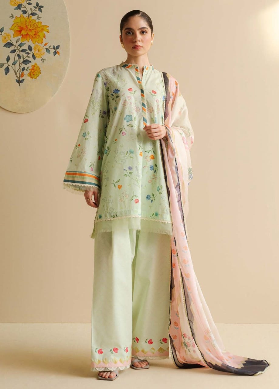 Coco by Zara Shahjahan – 3 Piece Printed Lawn Suit (Vol. 3)