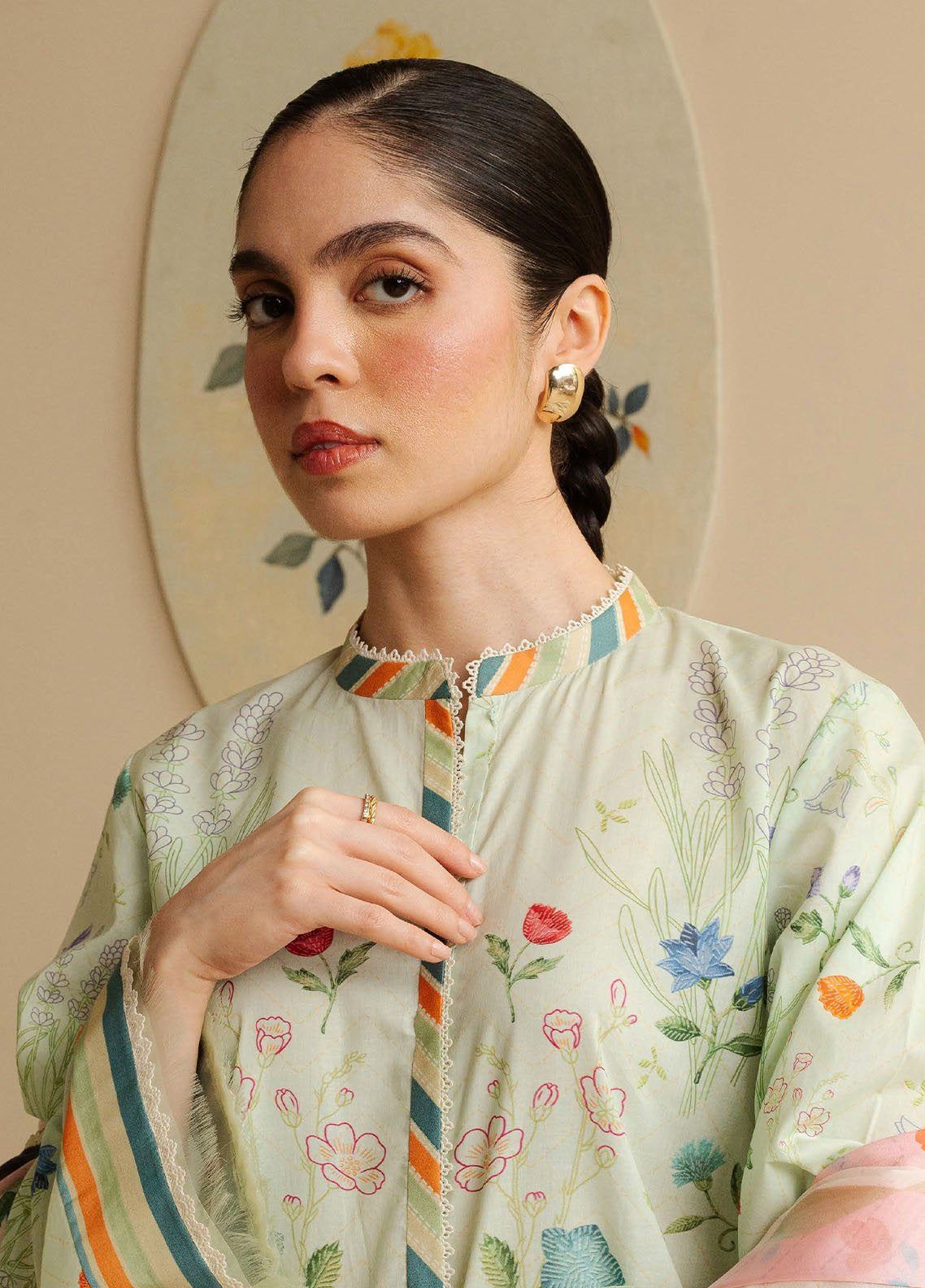 Coco by Zara Shahjahan – 3 Piece Printed Lawn Suit (Vol. 3)