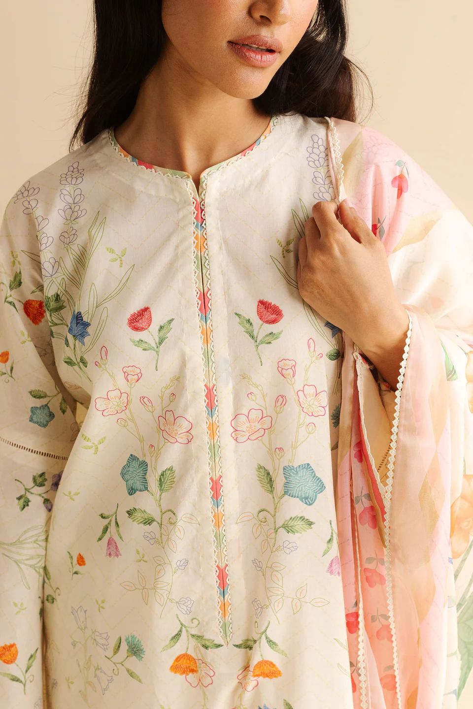 Coco by Zara Shahjahan – 3 Piece Printed Lawn Suit (Vol. 3)