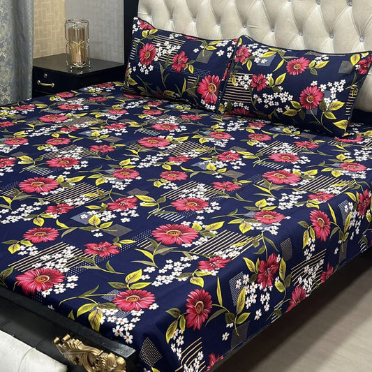 Crystal Cotton Bedsheet Design 008