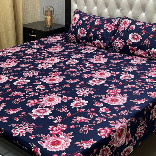 Crystal Cotton Bedsheet Design 040