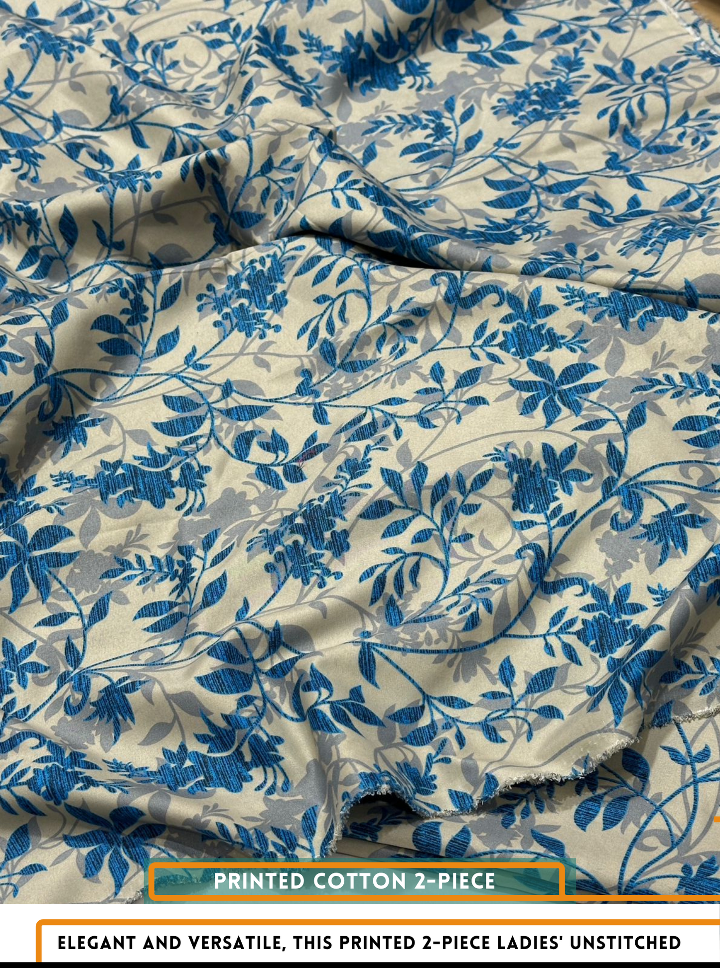 2 Piece Printed Cotton